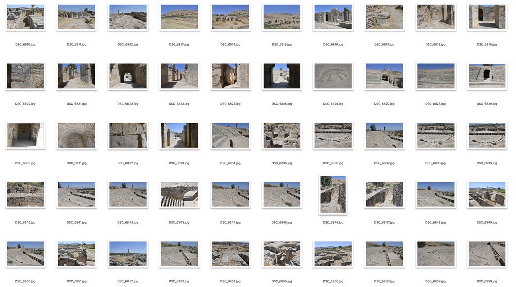 【背景資料画像】古代ローマ遺跡:チュニジア編