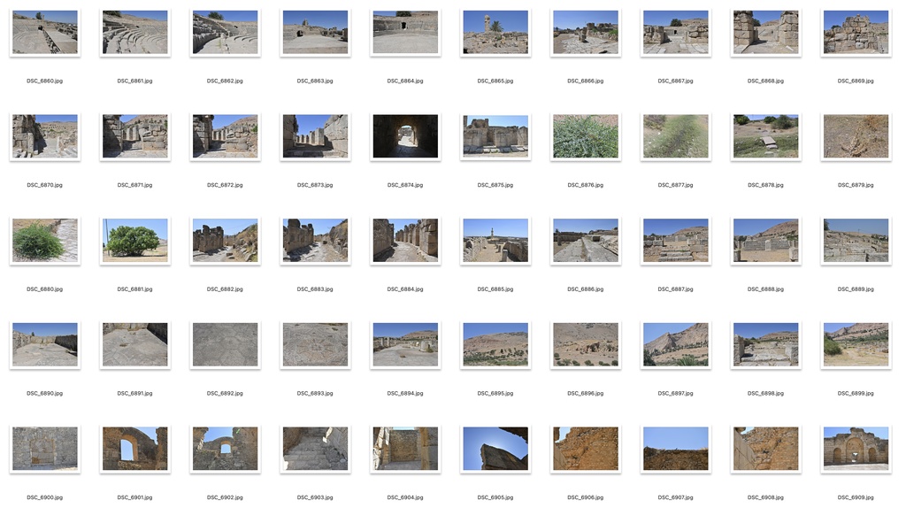 【背景資料画像】古代ローマ遺跡:チュニジア編