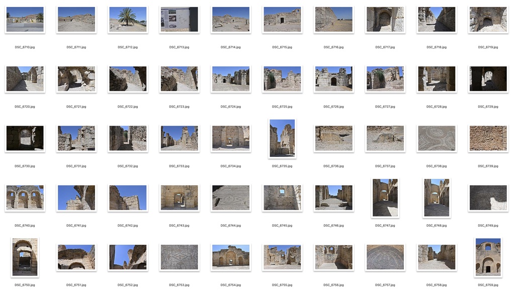 【背景資料画像】古代ローマ遺跡:チュニジア編