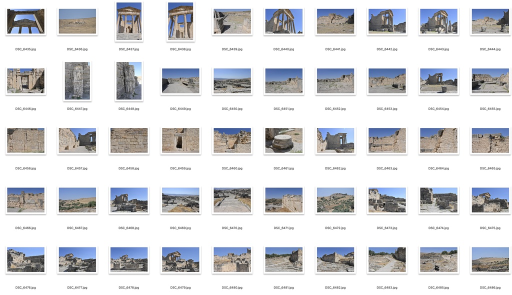 【背景資料画像】古代ローマ遺跡:チュニジア編