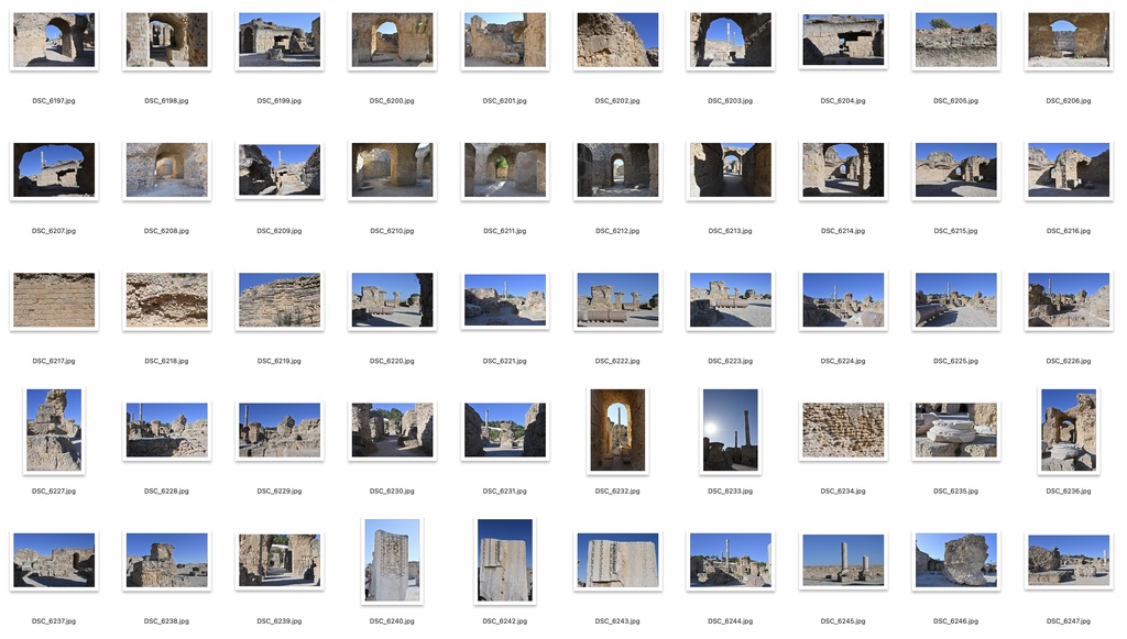 【背景資料画像】古代ローマ遺跡:チュニジア編