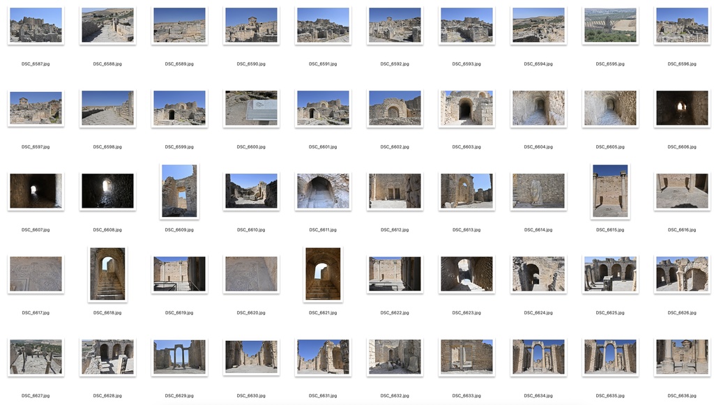 【背景資料画像】古代ローマ遺跡:チュニジア編