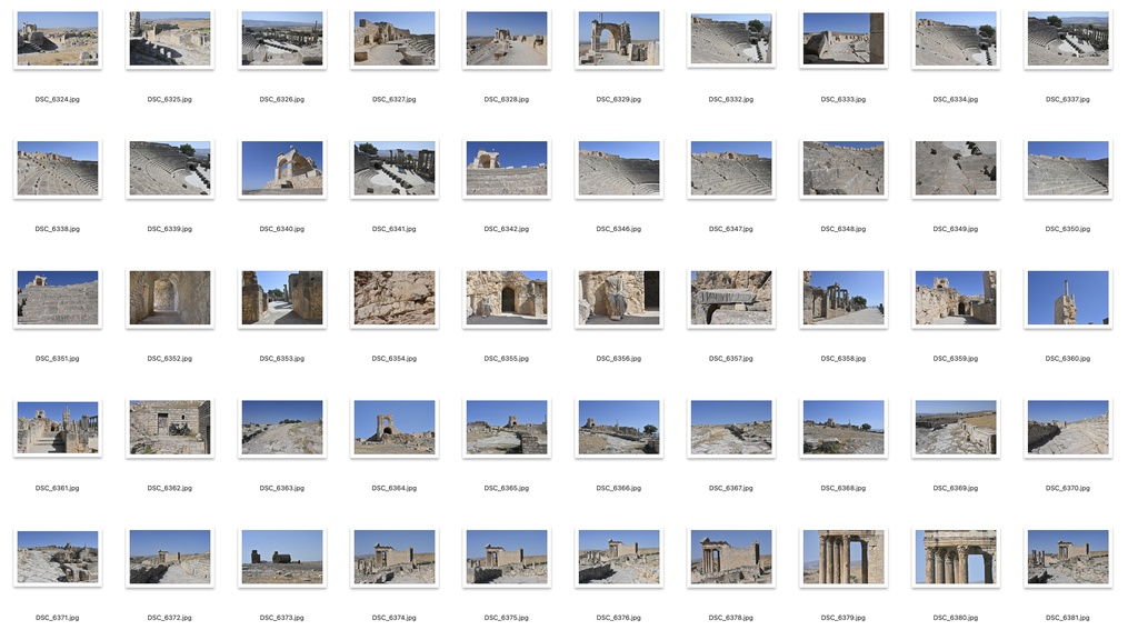 【背景資料画像】古代ローマ遺跡:チュニジア編