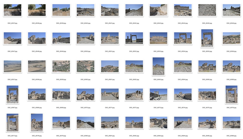 【背景資料画像】古代ローマ遺跡:チュニジア編