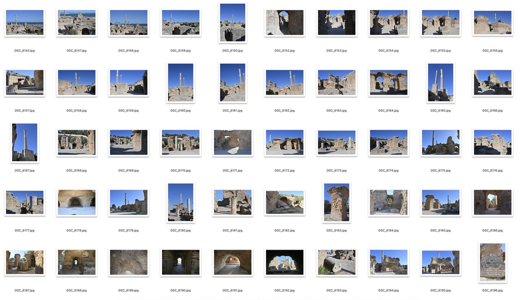 【背景資料画像】古代ローマ遺跡:チュニジア編