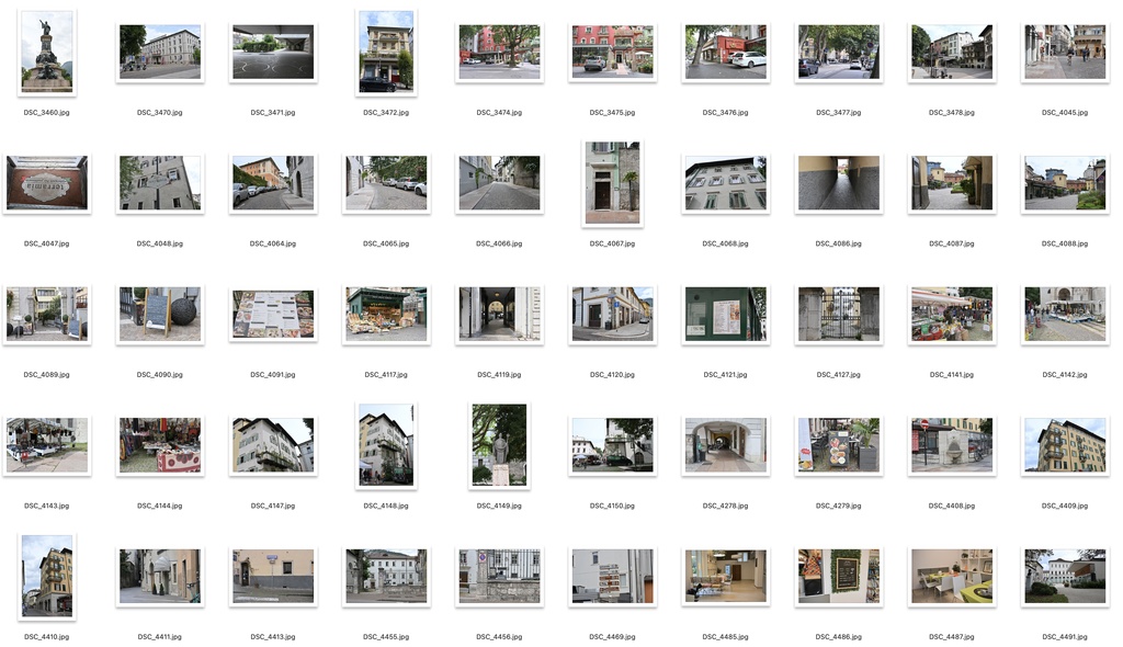 【背景資料画像】イタリア12:トレントの街並みと教会