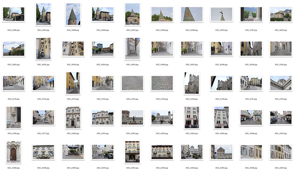 【背景資料画像】イタリア12:トレントの街並みと教会