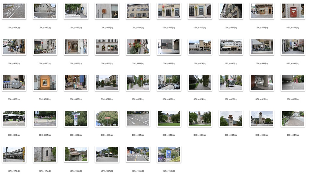 【背景資料画像】イタリア12:トレントの街並みと教会