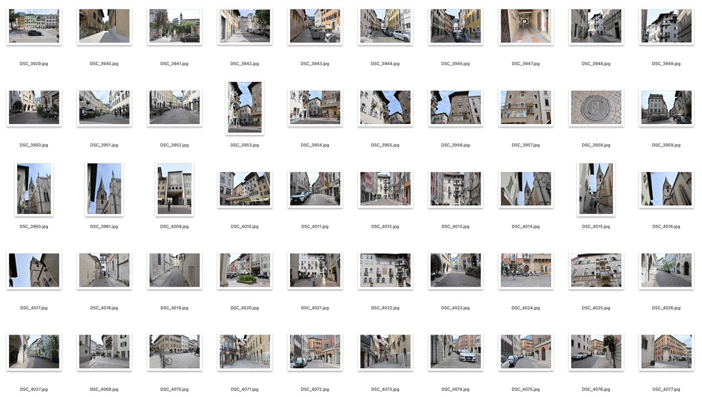 【背景資料画像】イタリア12:トレントの街並みと教会