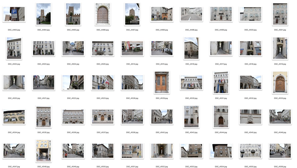 【背景資料画像】イタリア12:トレントの街並みと教会