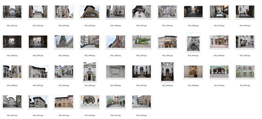 【背景資料画像】イタリア12:トレントの街並みと教会