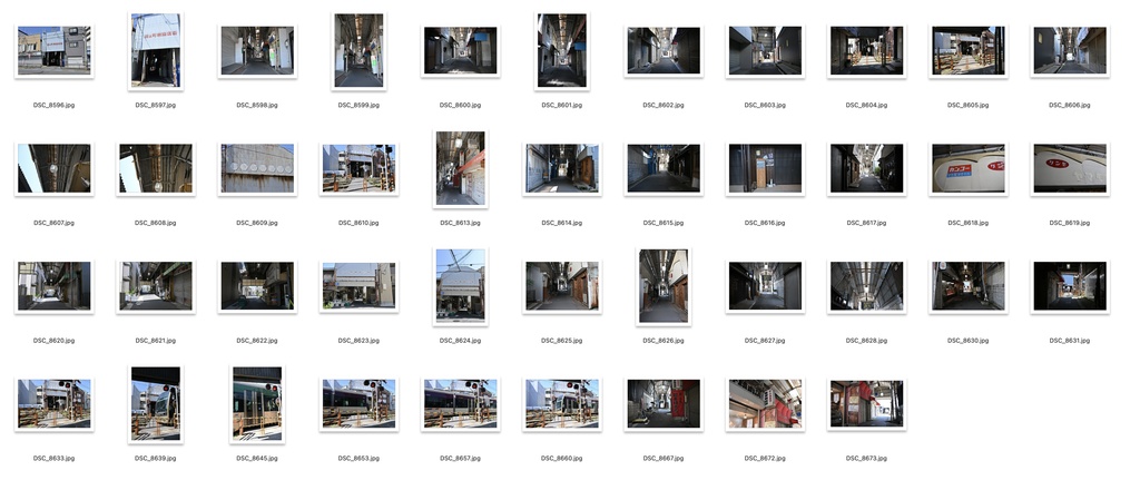 【背景資料画像】昭和レトロな商店街&商店:関西編