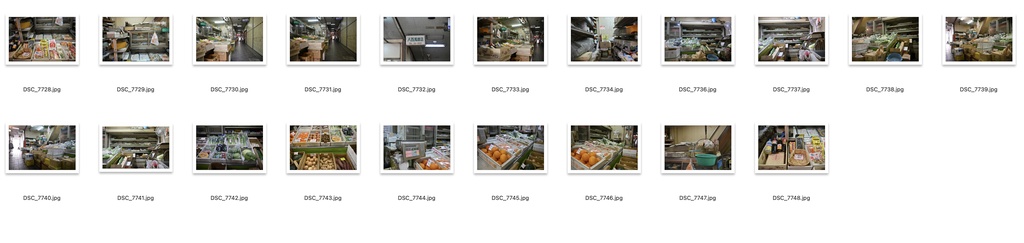 【背景資料画像】昭和レトロな商店街&商店:関西編