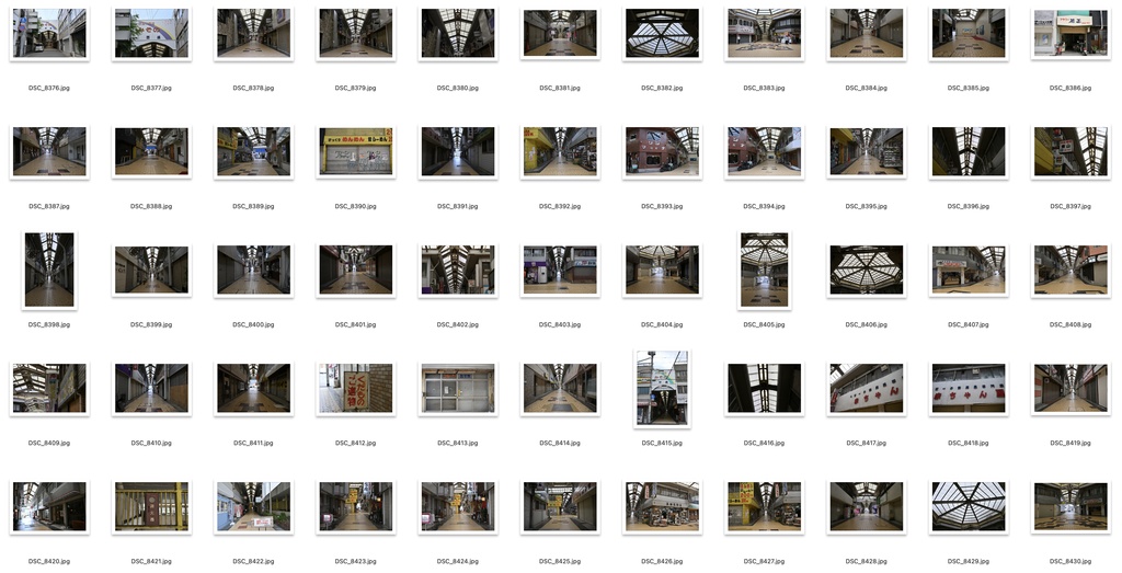 【背景資料画像】昭和レトロな商店街&商店:関西編