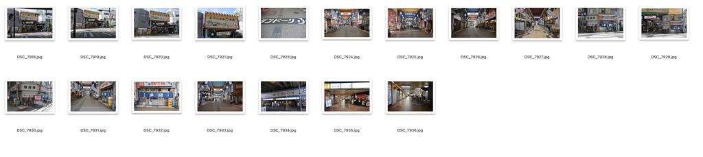 【背景資料画像】昭和レトロな商店街&商店:関西編