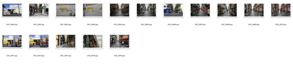 【背景資料画像】昭和レトロな商店街&商店:関西編