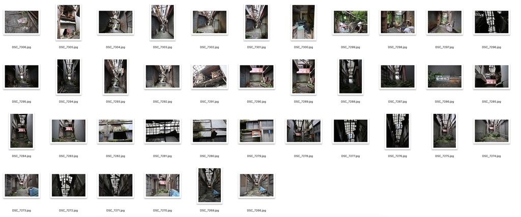 【背景資料画像】昭和レトロな商店街&商店:関西編