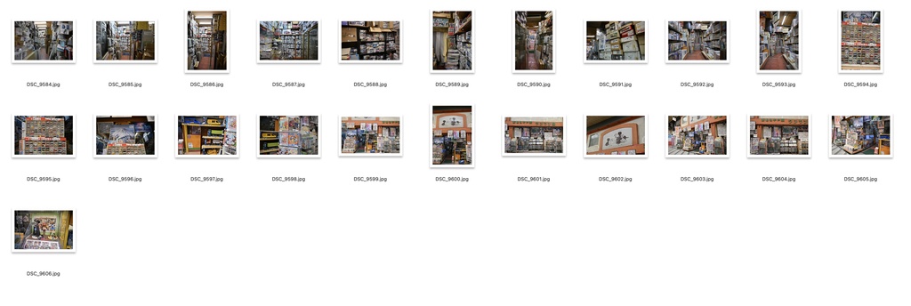 【背景資料画像】昭和レトロな商店街&商店:関西編