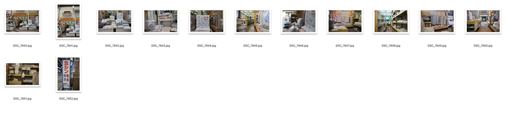 【背景資料画像】昭和レトロな商店街&商店:関西編