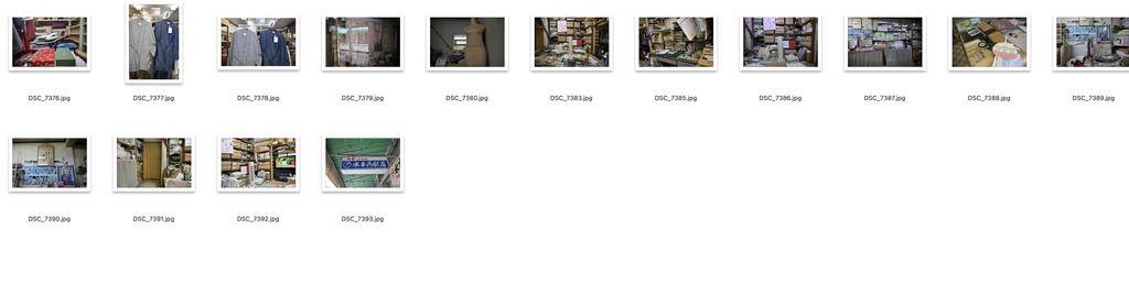 【背景資料画像】昭和レトロな商店街&商店:関西編