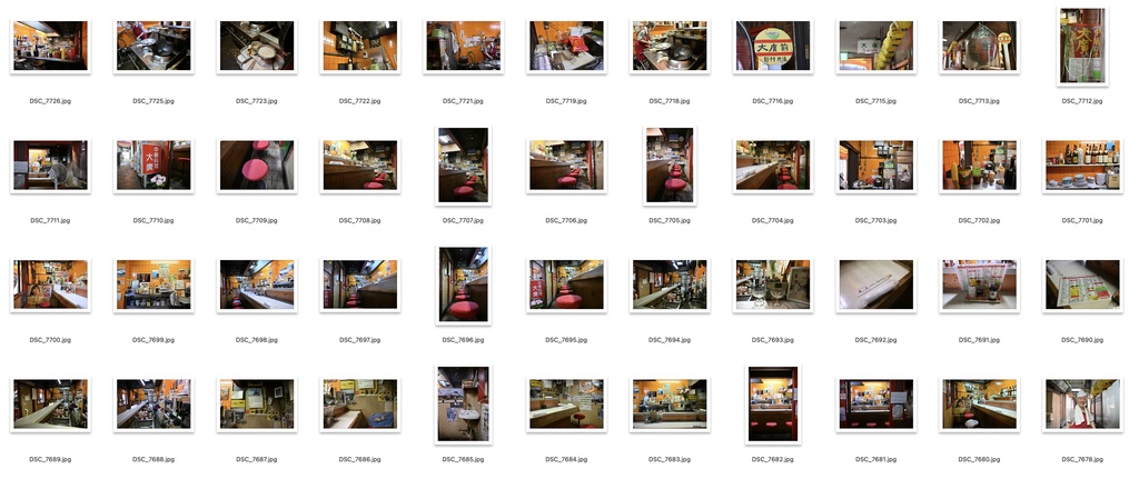 【背景資料画像】昭和レトロな商店街&商店:関西編