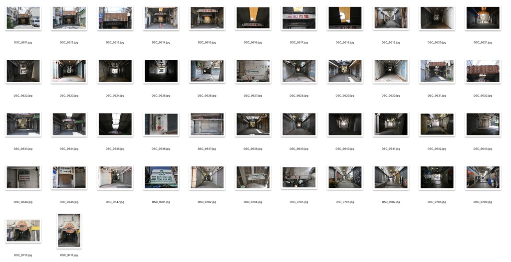 【背景資料画像】昭和レトロな商店街&商店:関西編