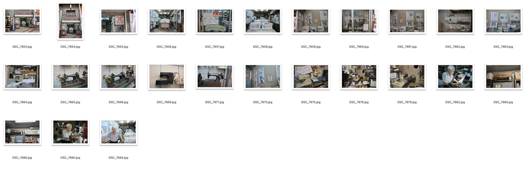 【背景資料画像】昭和レトロな商店街&商店:関西編