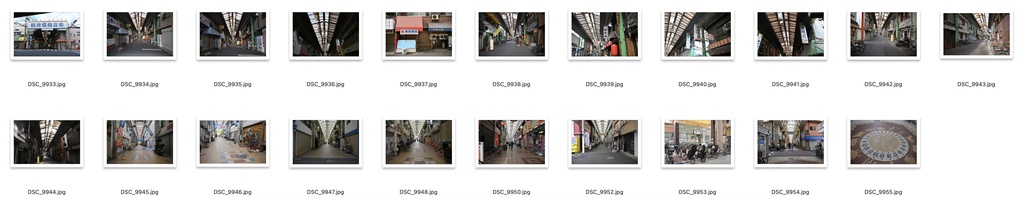 【背景資料画像】昭和レトロな商店街&商店:関西編