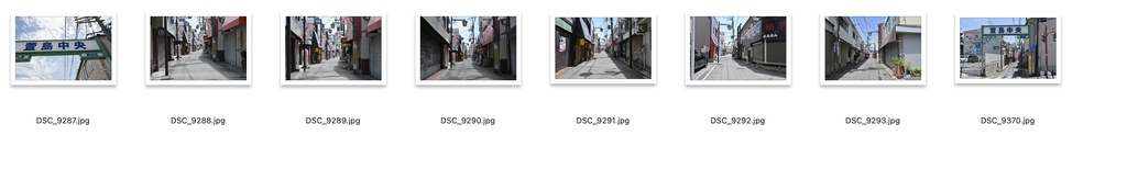 【背景資料画像】昭和レトロな商店街&商店:関西編