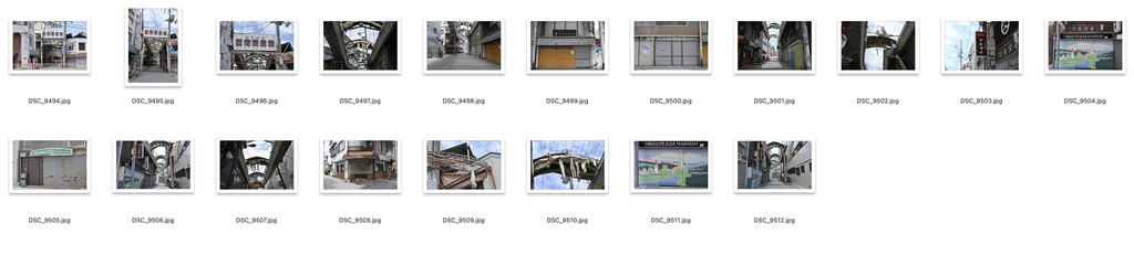 【背景資料画像】昭和レトロな商店街&商店:関西編