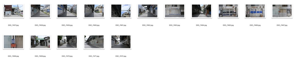 【背景資料画像】昭和レトロな商店街&商店:関西編