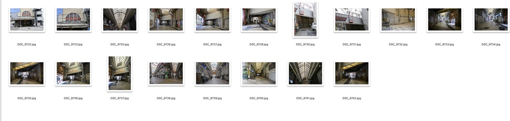 【背景資料画像】昭和レトロな商店街&商店:関西編