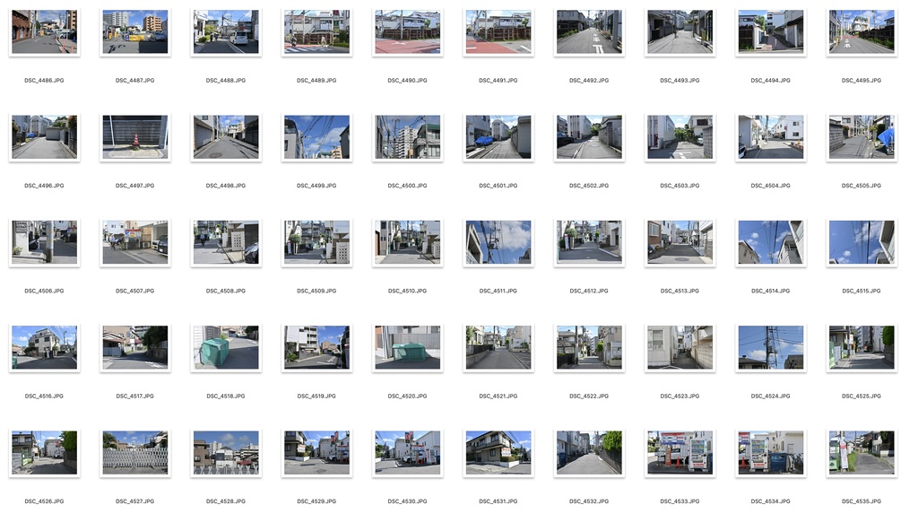 【背景資料画像】住宅街4