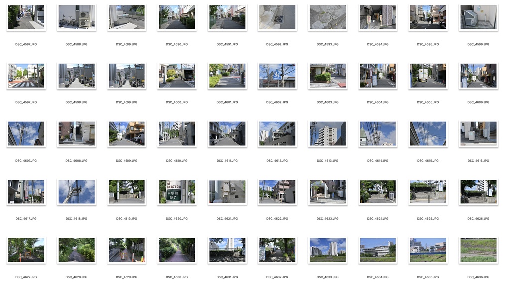 【背景資料画像】住宅街4