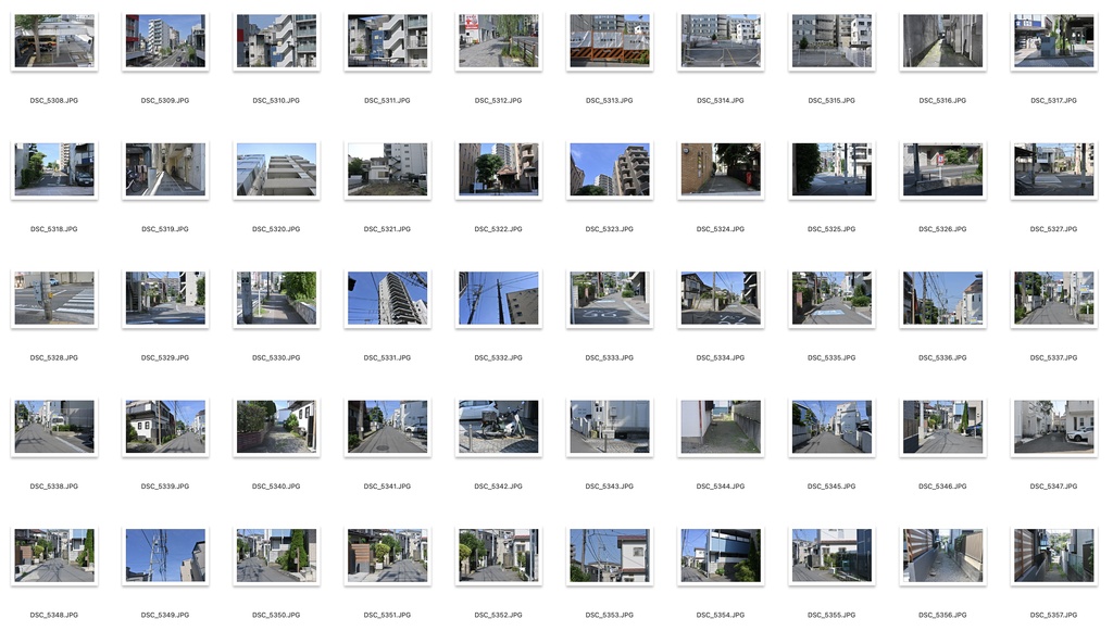 【背景資料画像】住宅街4