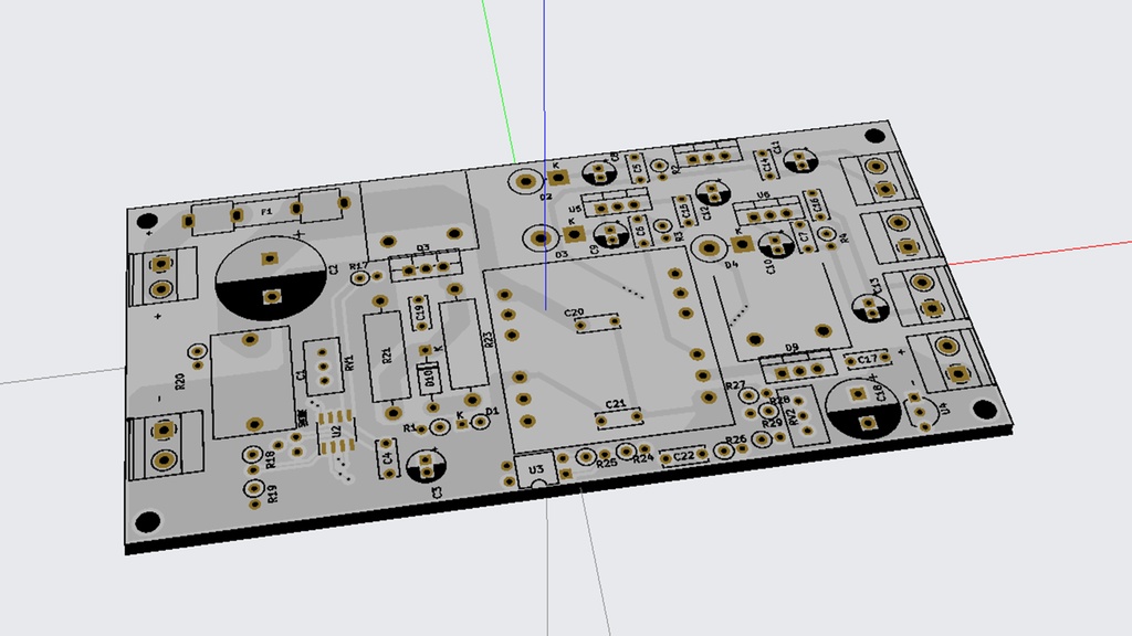 フライバックコンバータ キット(DCDC)【部品付き】