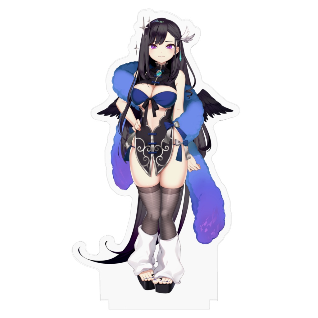 白ギャル差分立ち絵 アクリルスタンド【火蛋やまぶき】