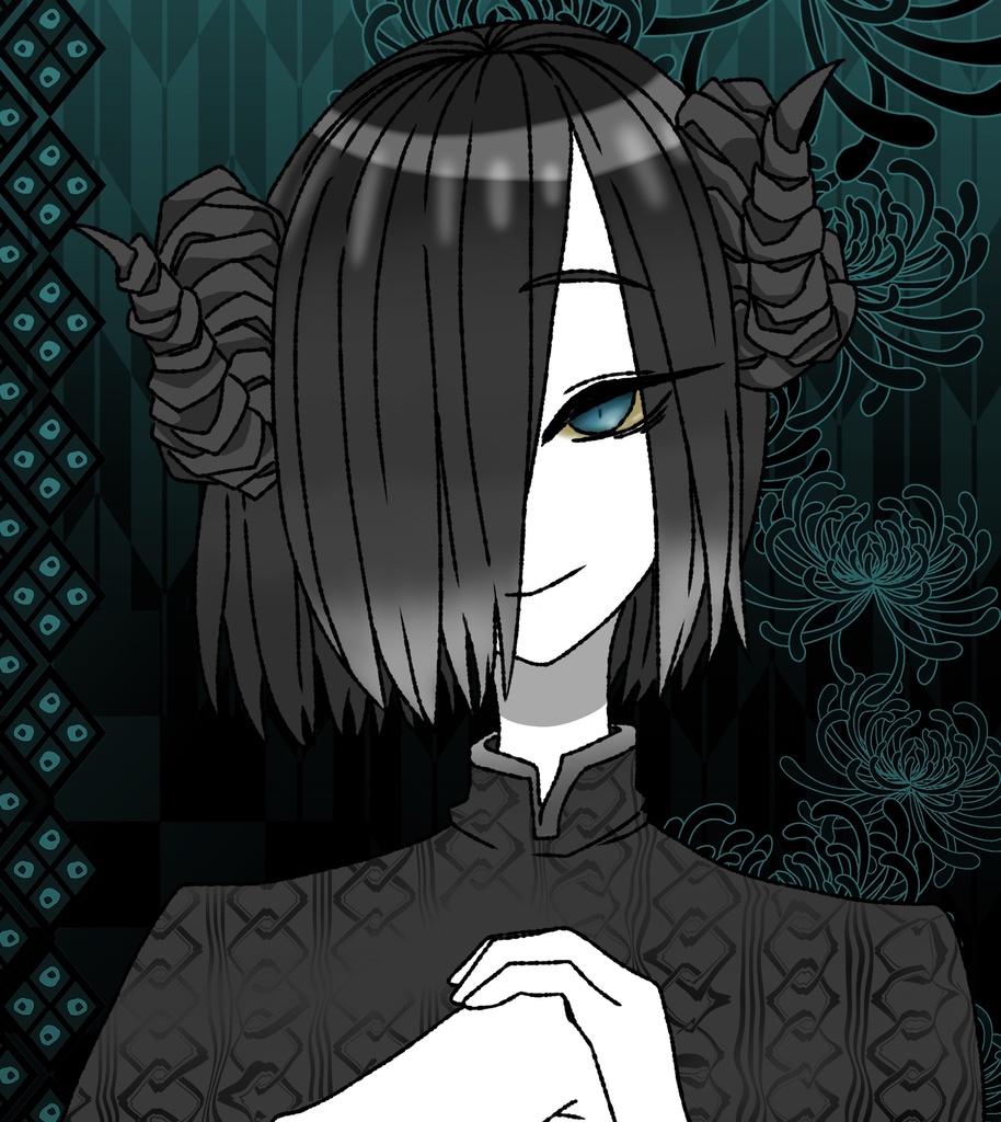 ツノっ子ピンバッジ