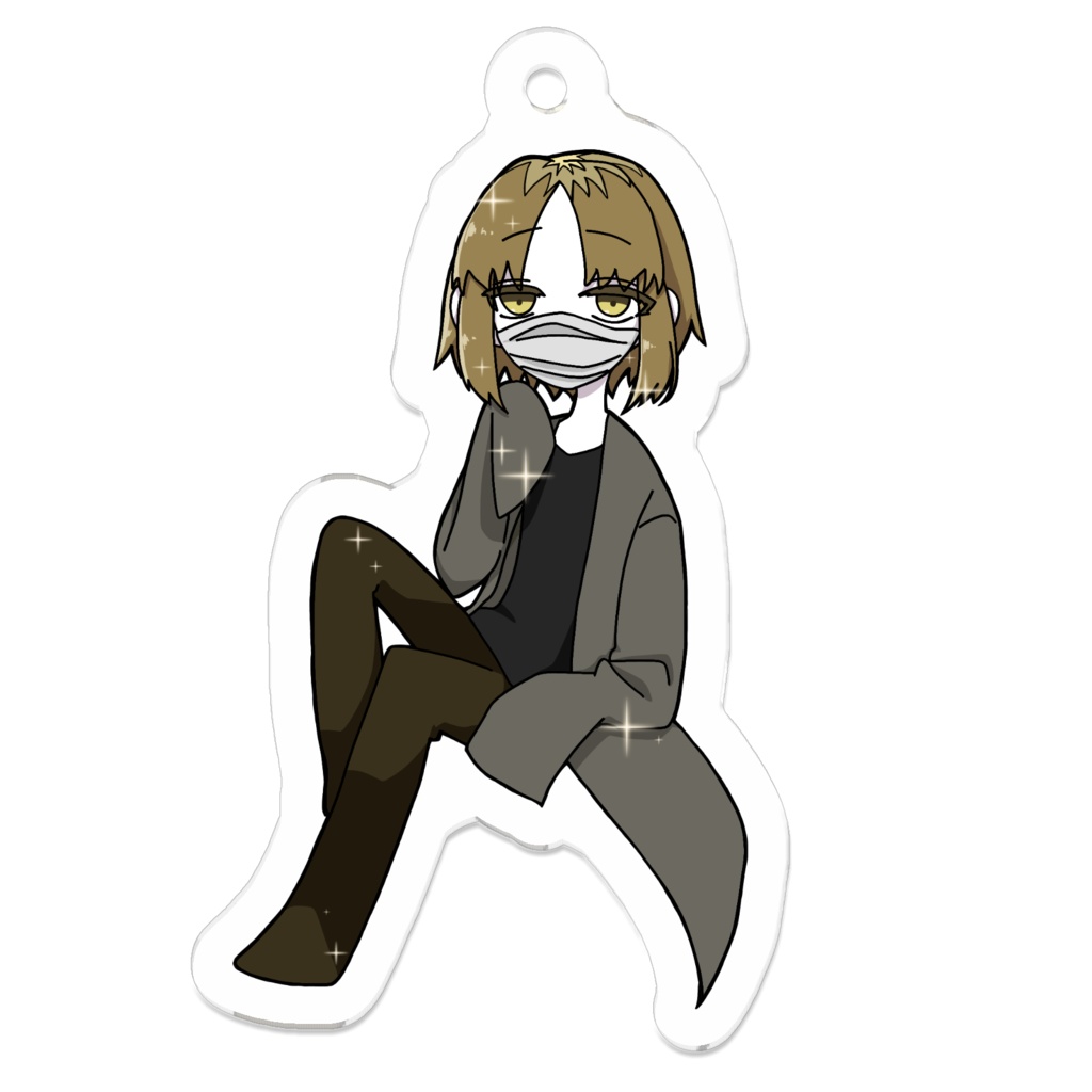 チックくんアクキー