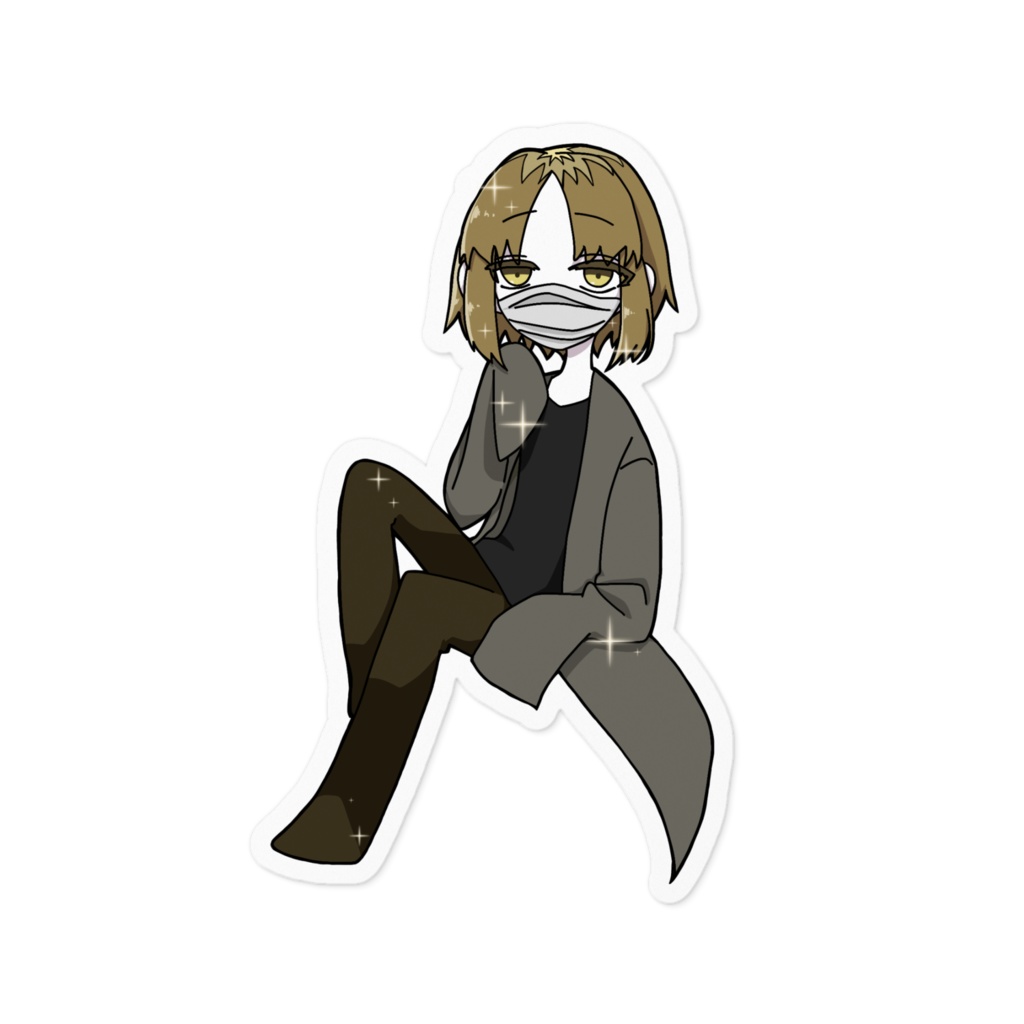 チックくんステッカー