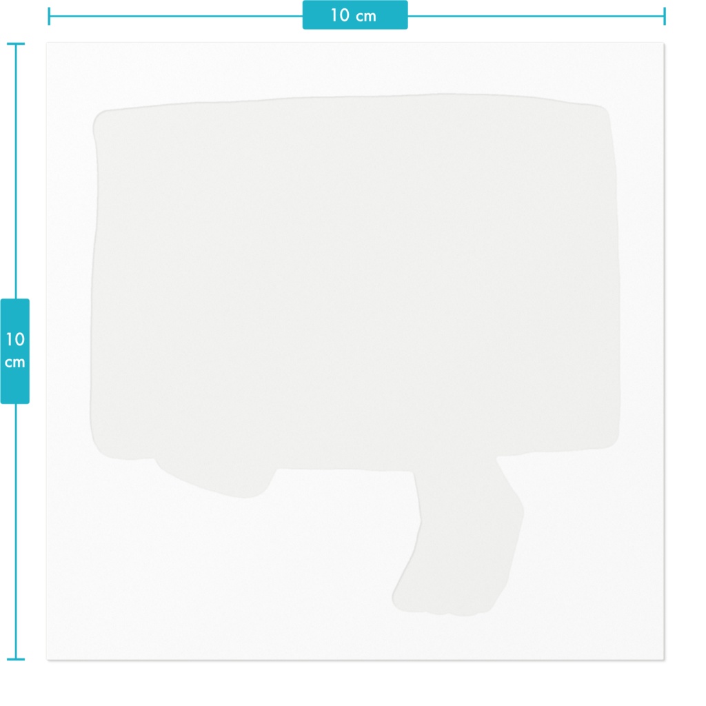 うちの子シャチのステッカー