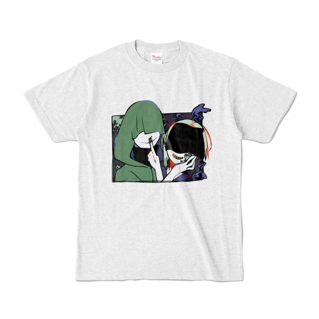 家守と川澄のTシャツ