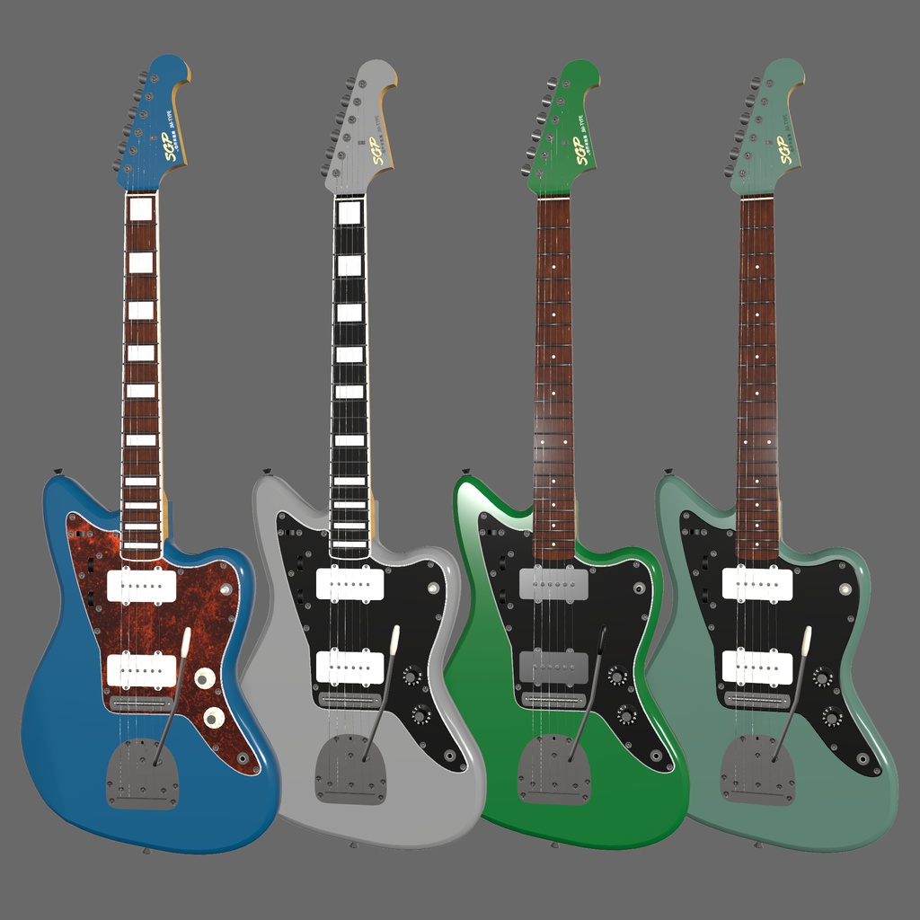 ギター・JM-TYPE△9996 | VRChat想定