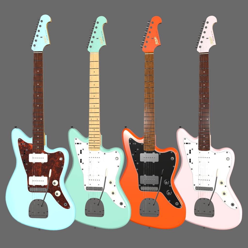 ギター・JM-TYPE△9996 | VRChat想定