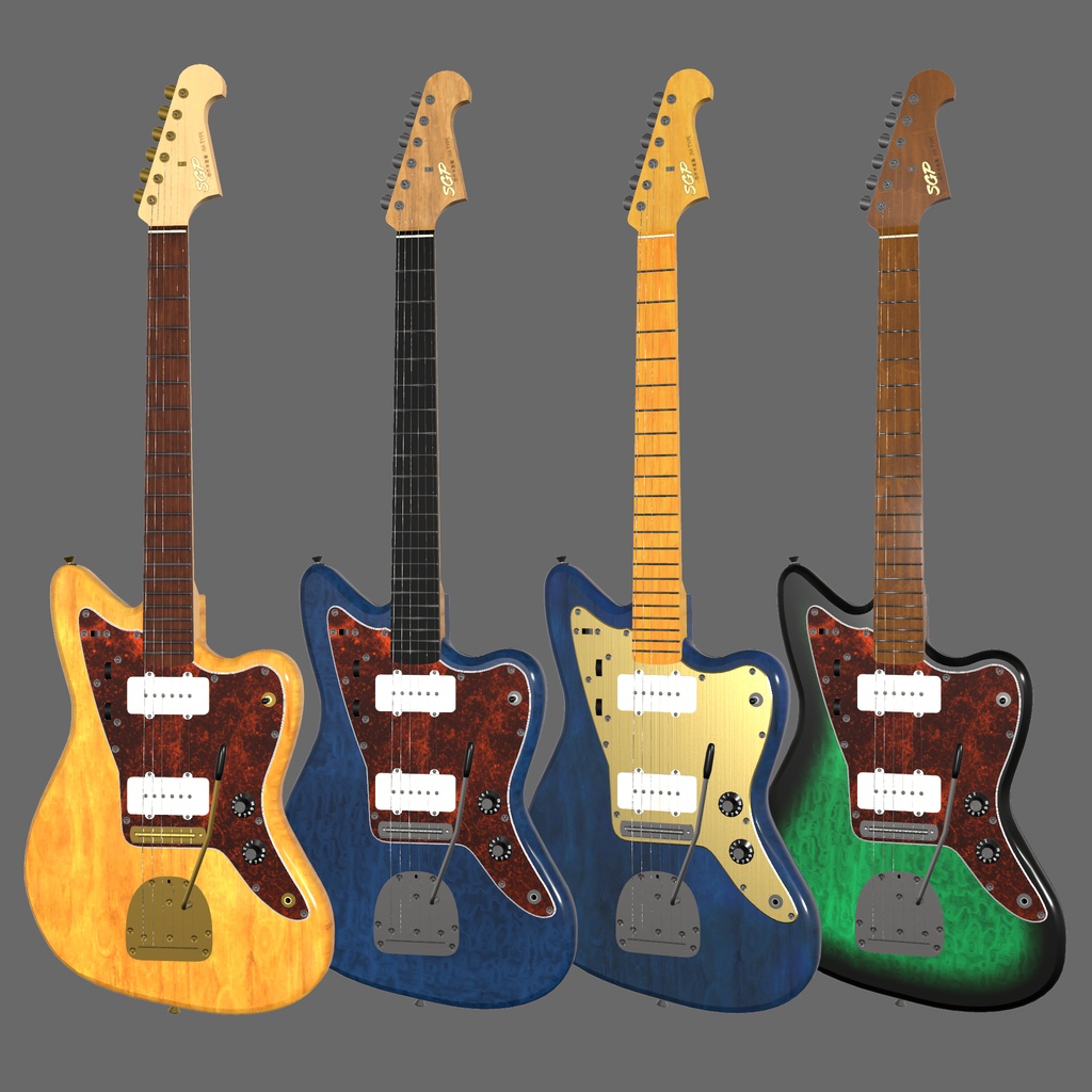 ギター・JM-TYPE△9996 | VRChat想定