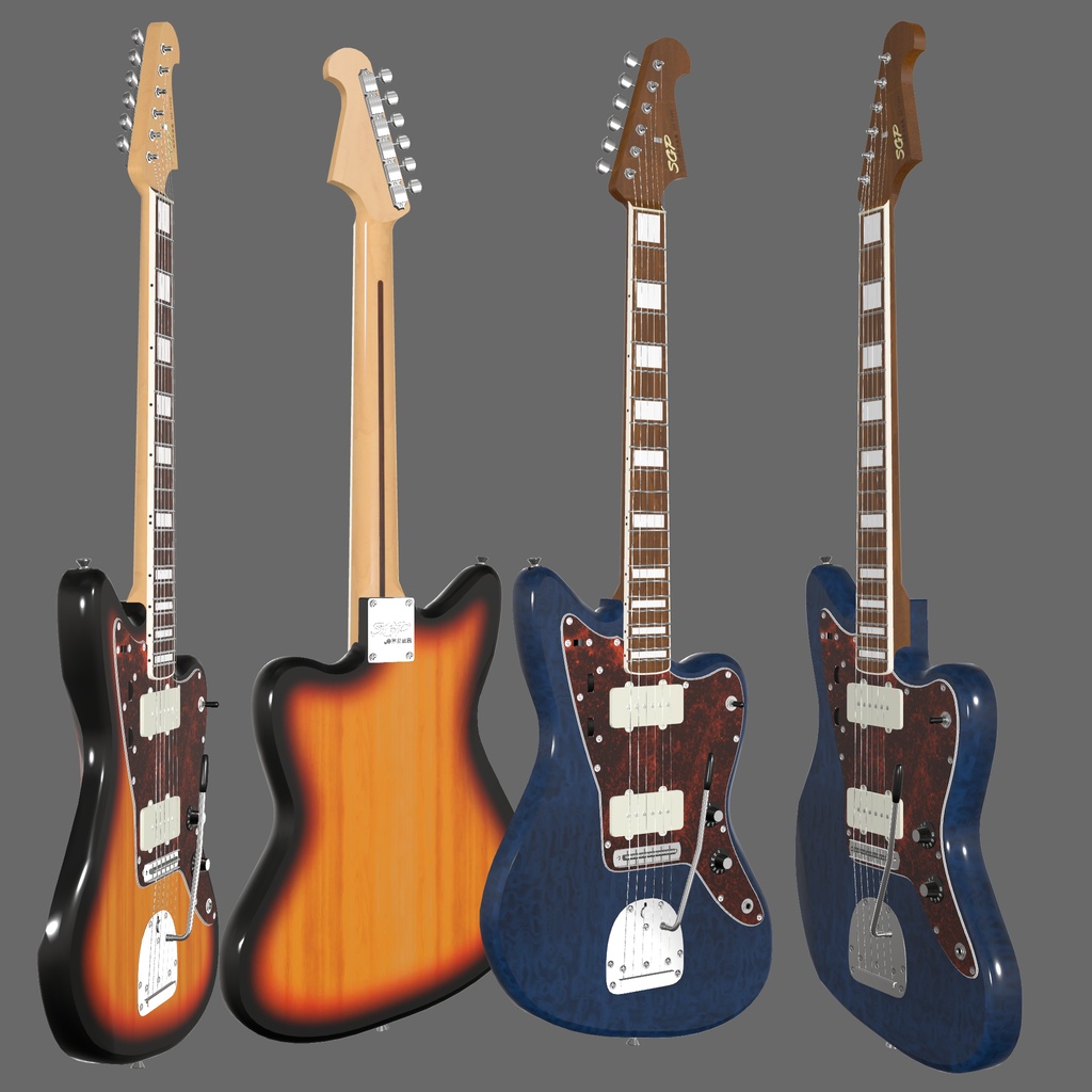 ギター・JM-TYPE△9996 | VRChat想定