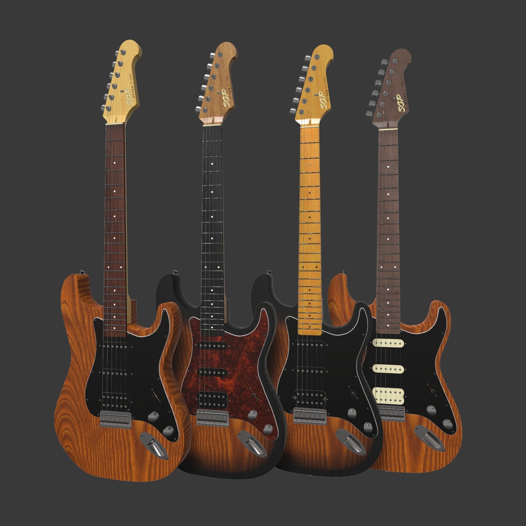 ギター・ST-TYPE△9892~△11887 | VRChat想定