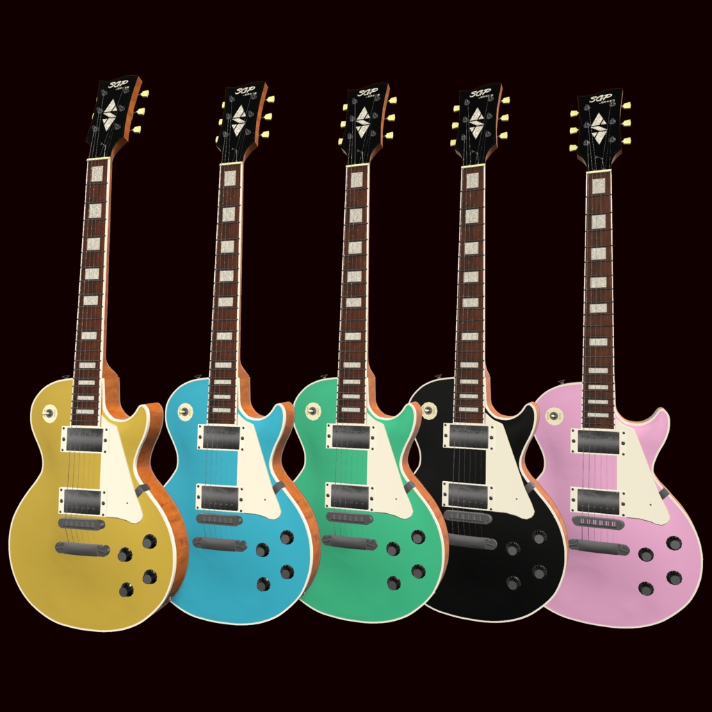 ギター・LP-TYPE△10843 | VRChat想定