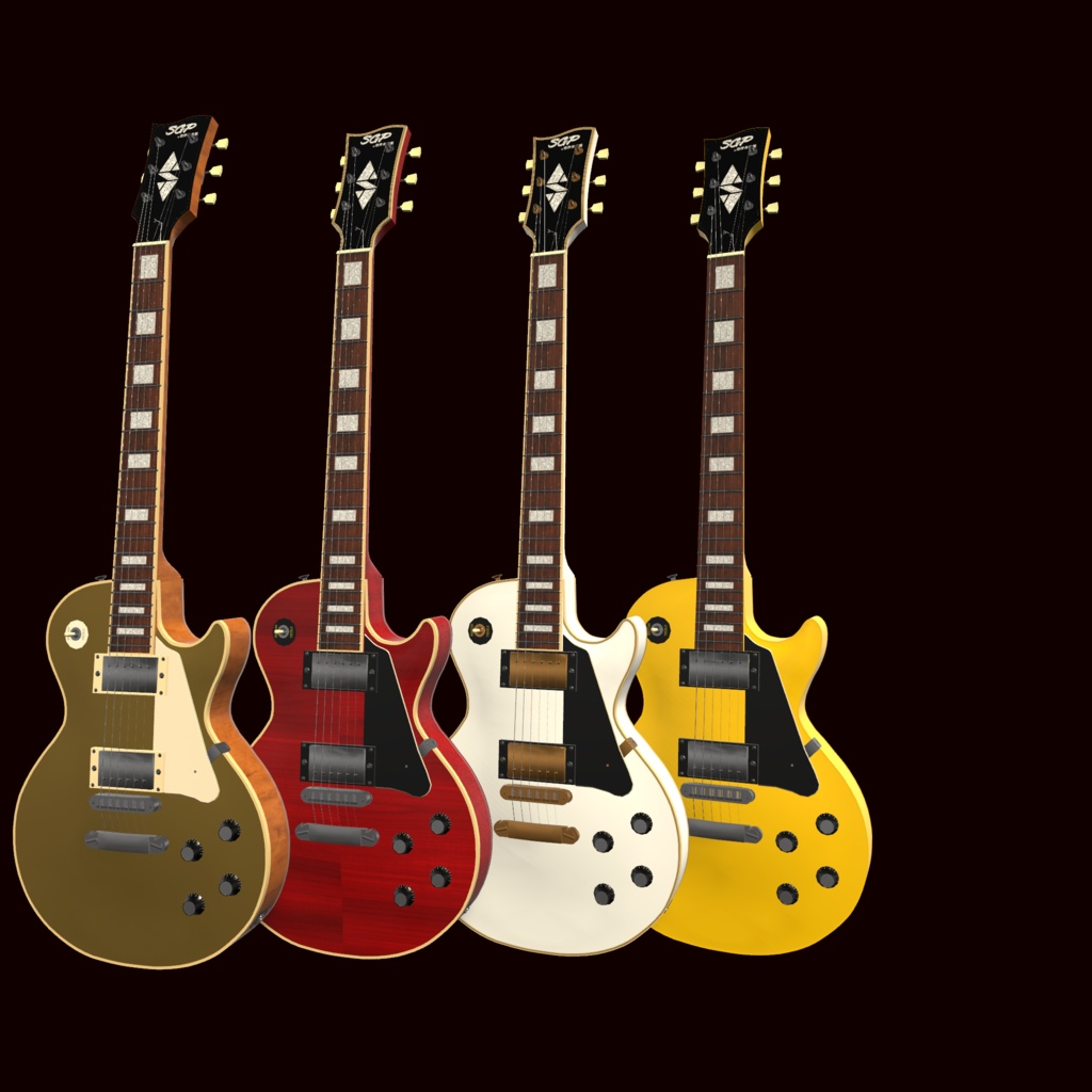 ギター・LP-TYPE△10843 | VRChat想定