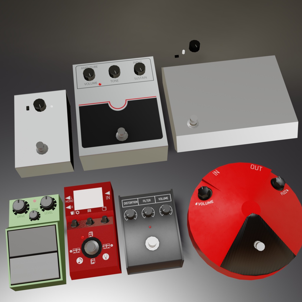 EFX-01 / VR EFFECTOR KIT | 改変前提モデルセット | VRChat想定